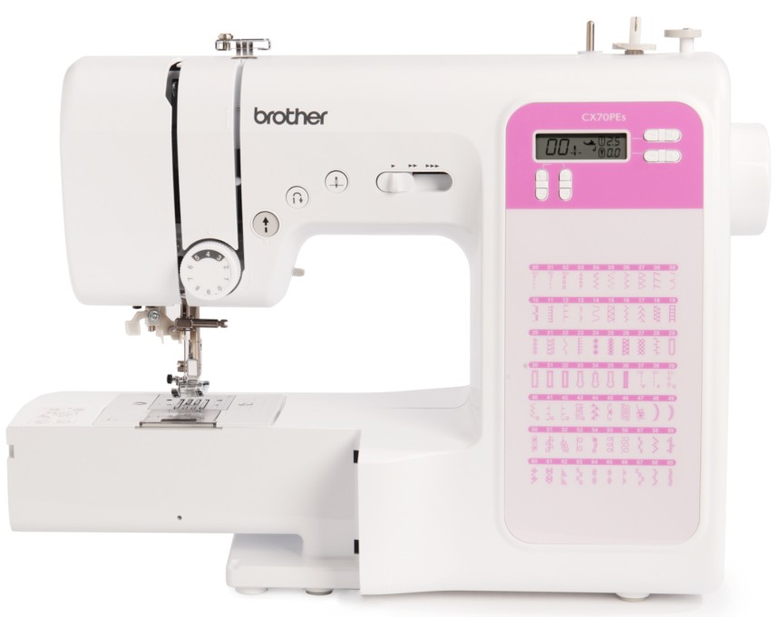 Brother CX70 PES (Patchwork Edition) Macchina elettronica con 70 Funzioni di Cucito
